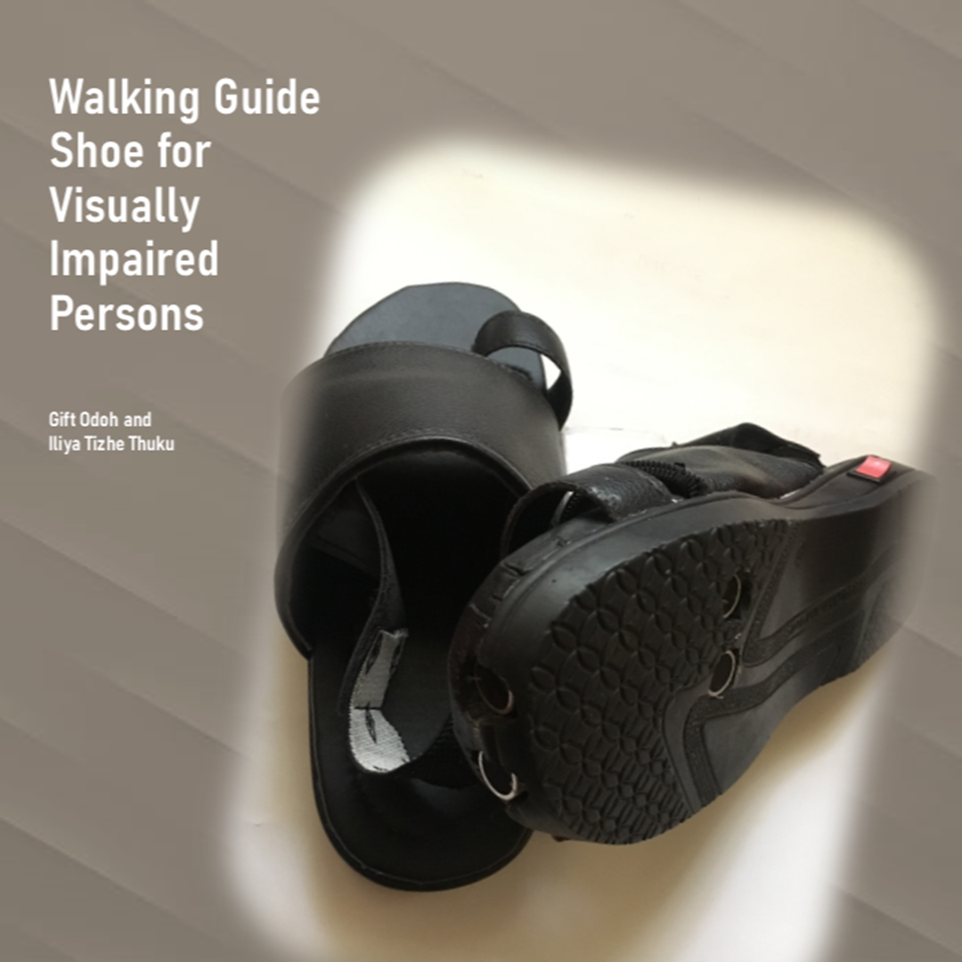 Design and construction of a walking guide shoe for visually impaired persons